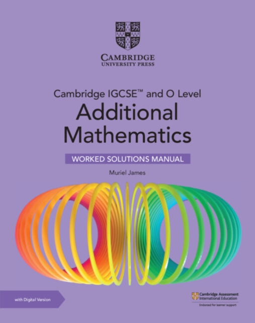 Binding: Multiple Components
Description: This first edition worked solutions manual will save you a lot of preparation time through readily - made solutions for a variety of questions in the coursebook. The resource is also particularly helpful for the non - calculator requirements of the updated syllabus.