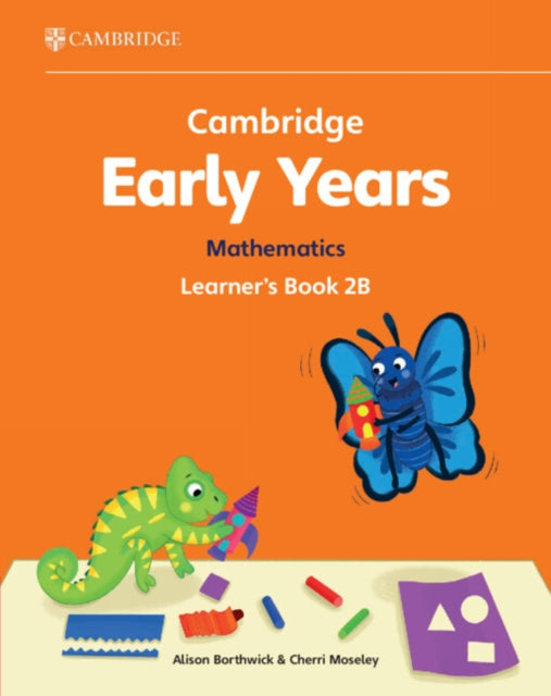Binding: Paperback
Description: Numbers shapes fun! The Cambridge Early Years Mathematics Learner's Book 2 B helps children develop their mathematical abilities through play - based activities including counting problem solving and measuring.