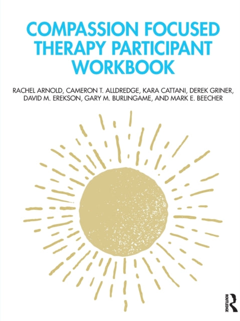 Binding: Paperback
Description: Compassion Focused Therapy Participant Workbook is a companion book to Compassion Focused Group Therapy for University Counseling Centers a one - of - a - kind 12 - session manual for conducting compassion focused group therapy on college campuses.