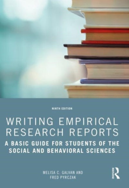 Binding: Paperback
Description: Writing Empirical Research Reports: A Basic Guide for Students of the Social and Behavioral Sciences Ninth Edition offers clear and practical guidance on how to write research proposals reports theses and dissertations.