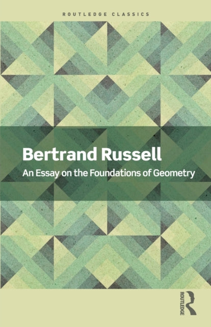 Binding: Paperback
Description: An Essay on the Foundations of Geometry was first published in 1897 when Bertrand Russell was 25 years old. It marks his first major foray into analytic philosophy a movement in which Russell is one of the founding members and figurehead.