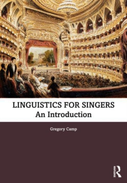 Binding: Paperback
Description: Linguistics for Singers: An Introduction is a textbook and manual that provides singers with a foundation in linguistic features of four major singing languages English Italian French and German and shows how these features can be used to inform vocal performance and interpretation.