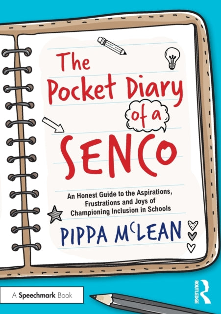 Binding: Paperback
Description: The Pocket Diary of a Senco spans a typical school year and includes hopeful and often humorous diary entries that share the authentic aspirations joys and frustrations of championing inclusion and working in the role of a Senco.
