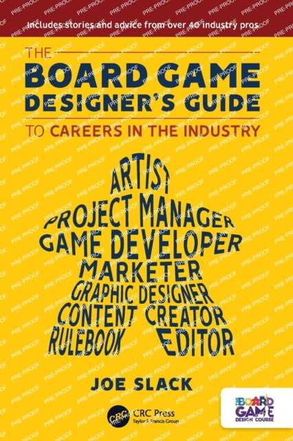 Binding: Paperback
Description: Are you thinking about working in the board game industry? Here's what you need to know. There are so many jobs and roles that need to be filled in the board game industry. You might just have the right skills and experience to excel.