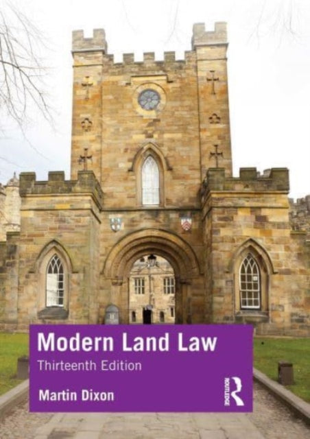 Binding: Paperback
Description: Modern Land Law is one of the most current and reliable textbooks available on land law today offering a lively and thought - provoking account of a subject that remains at the heart of our legal system.
