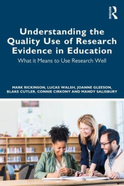 Binding: Paperback
Description: This book focuses on the question of how to understand quality use of research evidence in education or what it means to use research evidence well. Internationally there are widespread efforts to increase the use of research evidence within educational policy and practice.