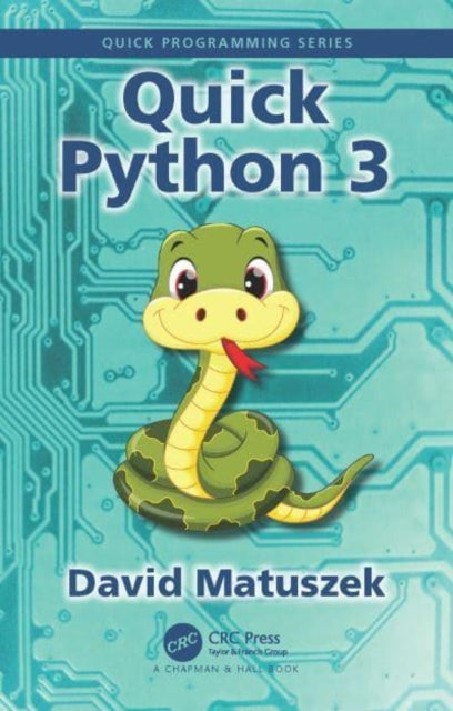 Binding: Paperback
Description: Are you a programmer who wants to get started quickly in a new language? This book is for you. Are you a novice who wants to learn to program? This book is not for you. Are you a Python programmer who needs encyclopaedic information? This book is not for you.