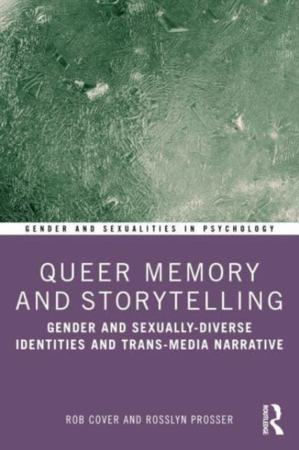 Binding: Paperback
Description: Queer Memory and Storytelling unpacks the ways in which the narrative practices of recounting past experiences play a formative role in formation of identities cultures and social change among gender and sexually diverse individuals.