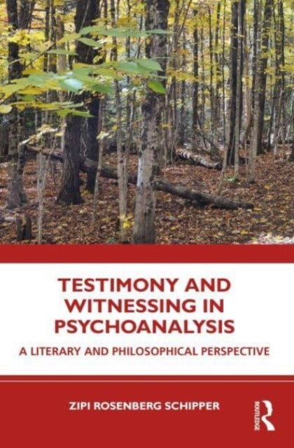 Binding: Paperback
Description: In this fascinating volume Zipi Rosenberg Schipper approaches the fundamental topic of testimony seeking to recognize its value as a distinct and vital function in psychoanalytic work separate from its inherited importance to work on trauma.