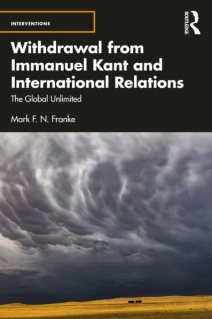 Binding: Paperback
Description: This book shows how the flawed orientation forming Immanuel Kant's philosophical project is the same from which the discipline of International Relations (IR) becomes possible and appears necessary.