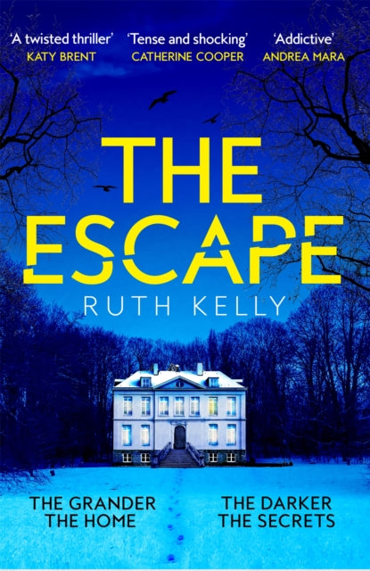 Binding: Paperback
Description: Atmospheric and page - turning The Escape is this winter&rsquo;s The Hunting Party &ndash; Veronica Henry From bestselling author Ruth Kelly The Escape is an electrifying thriller of influencers secrets and lies set in a grand mansion in rural France.