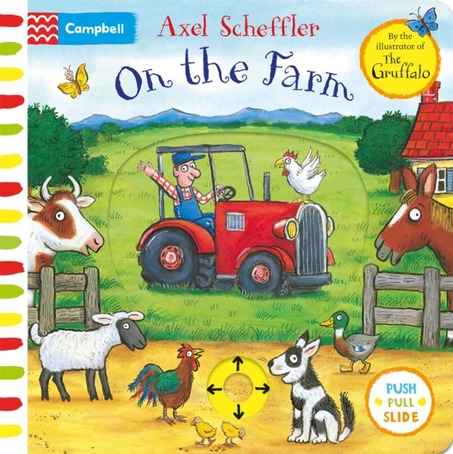 Binding: Special Bindings
Description: Little ones can join in the fun On the Farm by pulling out the sliders jiggling the animals and making all the different noises! Quack along with the ducks moo with the cows and neigh with the horses.