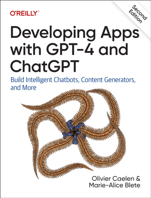 Binding: Paperback
Description: This book provides an ideal guide for Python developers who want to learn how to build applications with large language models. Authors Olivier Caelen and Marie - Alice Blete cover the main features and benefits of GPT - 4 and GPT - 3.5 models and explain how they work.