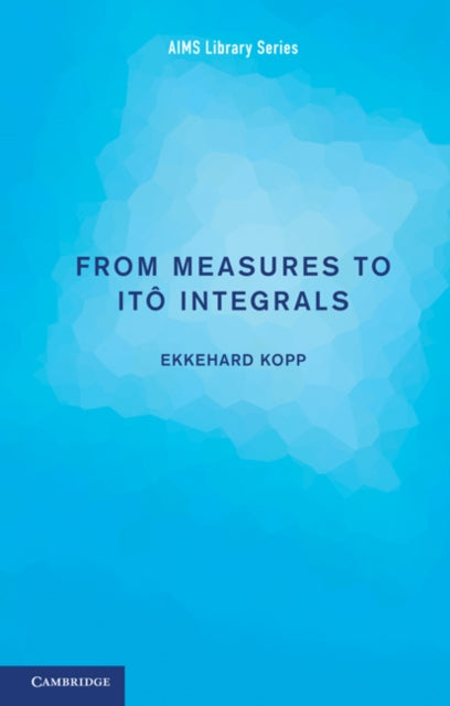 Binding: Paperback
Description: From Measures to It Integrals gives a clear account of measure theory leading via L 2 - theory to Brownian motion It integrals and a brief look at martingale calculus.