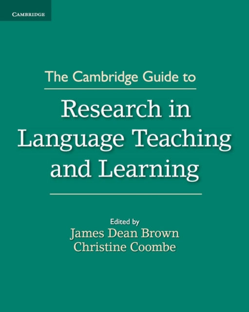 Binding: Paperback
Description: This book provides an up - to - date and comprehensive overview of research methods in second - language teaching and learning from experts in the field.