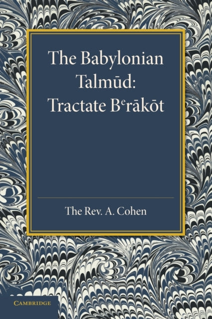Binding: Paperback
Description: Originally published in 1921, this book presents the text of the Talmud Tractate Berakhot in an English translation with a detailed introduction commentary glossary and indices. This book will be of value to anyone with an interest in Judaism translations of the Talmud and theology.
