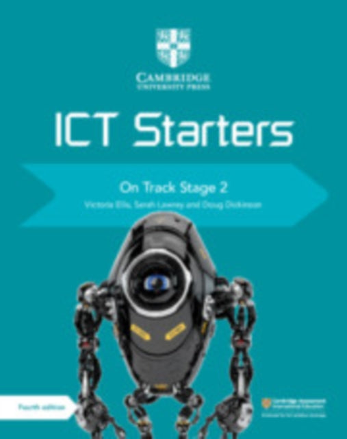 Binding: Paperback
Description: Help your students learn essential ICT skills from Microsoft Office basics to animations and websites. This series brings a fresh approach to ICT for students from 7 to 14 years old mapped to the Cambridge ICT Starters syllabus for examination from 2019.