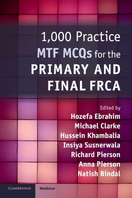 Binding: Paperback
Description: Written for anaesthesia trainees this single comprehensive text covers all the MCQ preparation required for both the Primary and Final FRC a exams.