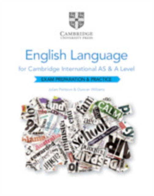 Binding: Paperback
Description: Updated and fully aligned with the Cambridge International AS & A Level English Language 9093 syllabus for examination 2021. Build confidence and success with the only exam preparation book for Cambridge International AS & A Level English Language.