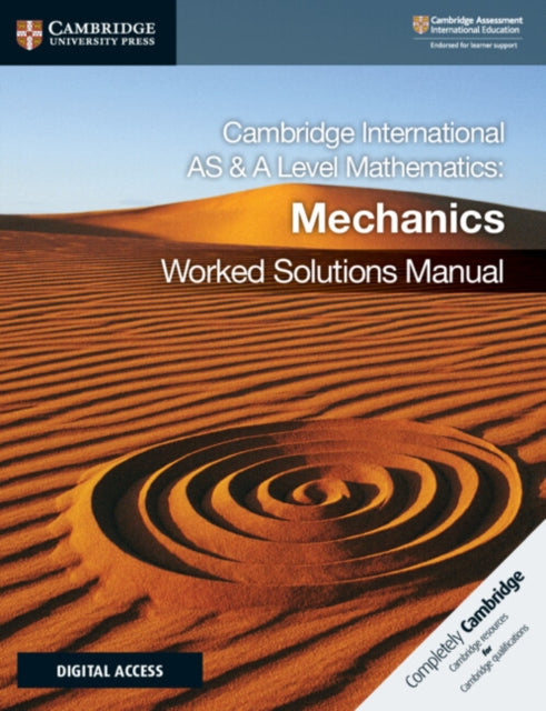 Binding: Multiple Components
Description: Written by an experienced author and teacher team this print book with Cambridge Elevate edition provides fully - worked solutions for exercises contained within the Cambridge International AS & A Level Mathematics Mechanics Coursebook.