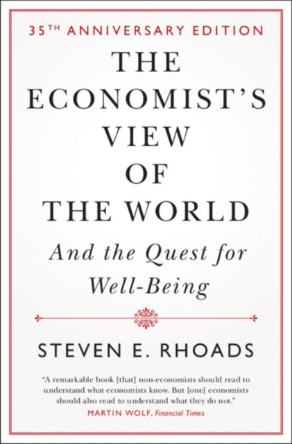 Binding: Hardcover
Description: Released in 1984, Steven E. Rhoads classic was considered by many to be among the best introductions to the economic way of thinking and its applications.