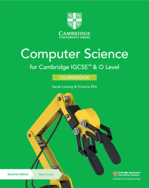 Binding: Creative Materials
Description: This series supports learners through the Cambridge Igcse and O Level Computer Science syllabuses (0478/0984/2210). Build upon the fundamentals of computational thinking and programming with this coursebook developed to support teachers and students.