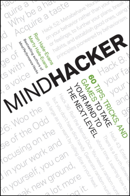 Binding: Paperback
Description: Compelling tips and tricks to improve your mental skills Don't you wish you were just a little smarter? Ron and Marty Hale - Evans can help with a vast array of witty practical techniques that tune your brain to peak performance.