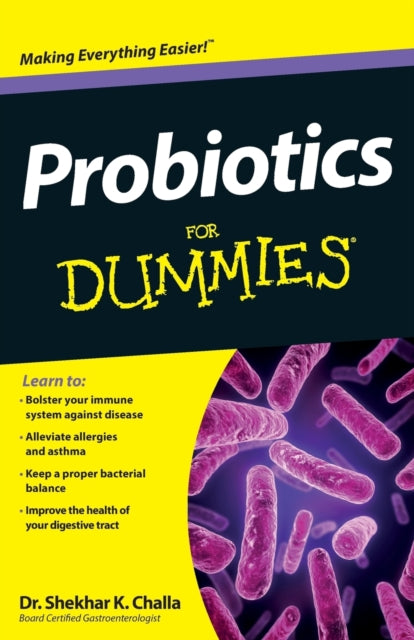 Binding: Paperback
Description: Discover the pros of probiotics Probiotics are beneficial live microorganisms (in most cases bacteria) that are similar to those found naturally in the human intestine.