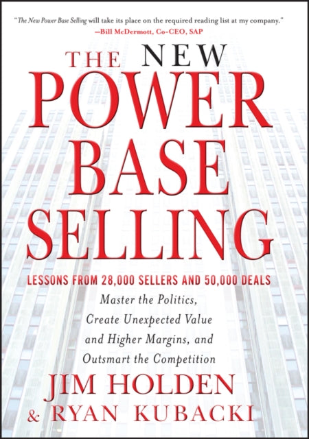 Binding: Hardcover
Description: An updated and revised version of the business classic Power Base Selling Power Base Selling originally published in 1990, left readers with an understanding of and language for gaining political advantage within accounts.