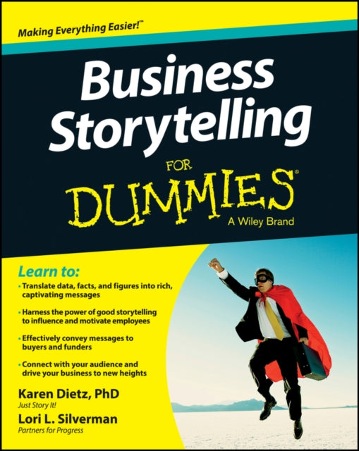 Binding: Paperback
Description: Use storytelling to become a more effective business communicator An effective communication tool for ages storytelling has come of age in the business world.
Title: Business Storytelling For Dummies
Author(s): Silverman Lori L.