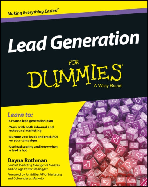 Binding: Paperback
Description: Learn how to get your message heard above the online noise The buying process is greatly changed. With the Internet the buyer is in charge. If your product is going to compete you need to master 21st century lead generation and this book shows you how.