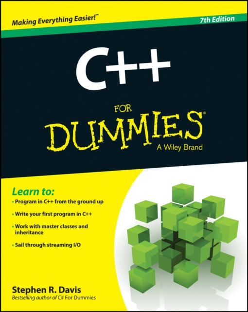Binding: Paperback
Description: The best - selling C++ For Dummies book makes C++ easier! C++ For Dummies 7th Edition is the best - selling C++ guide on the market fully revised for the 2014 update.
Title: C++ For Dummies
Author(s): Davis Stephen R. (Valtach Technology Inc.