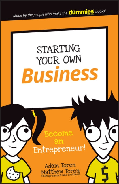Binding: Paperback
Description: The easy way to help your kid start a business Do you have a budding entrepreneur on your hands who's anxious to bring the next great business idea to life? Make their dream come true with the accessible expert help in Starting Your Own Business.
