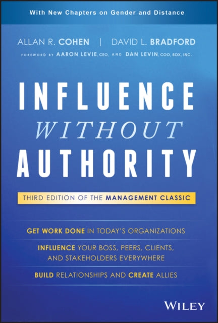 Binding: Hardcover
Description: Get what you need to achieve your objectives and produce results Influence Without Authority is the classic guide to getting what you need from people you don't control.
Title: Influence Without Authority
Author(s): Bradford David L.