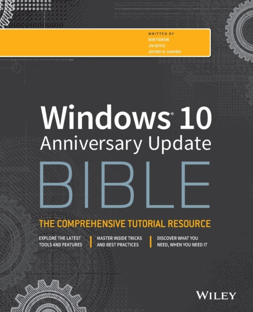 Binding: Paperback
Description: Your all - inclusive guide to Windows 10 Anniversary Edition Windows 10 Bible Anniversary Update presents the ultimate reference for enterprise and professional Windows 10 Anniversary Update users.