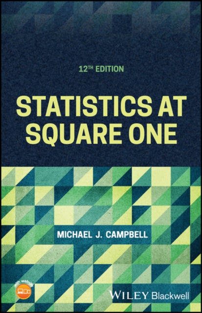 Binding: Paperback
Description: Statistics AT Square ONE The new edition of the popular introduction to the world of statistics for health care professionals and medical students First published nearly three decades ago Statistics at Square One remains one of the most popular introductions to medical statistics.