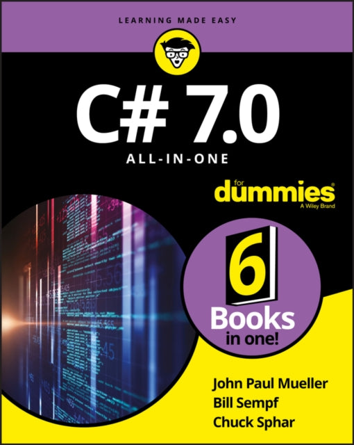 Binding: Paperback
Description: Sharpen your knowledge of C# C# know - how is a must if you want to be a professional Microsoft developer. It's also good to know a little C# if you're building tools for the web mobile apps or other development tasks. C# 7.