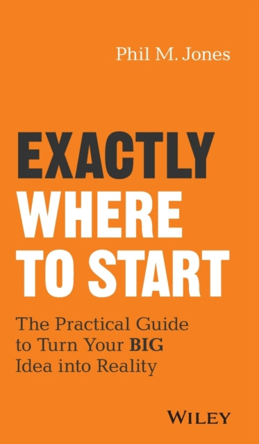 Binding: Hardcover
Description: Get out of your own way and bring your ideas to life! Exactly Where to Start is a playbook for everyone with a great idea everyone with a goal in mind and everyone with a specific destination but no journey.