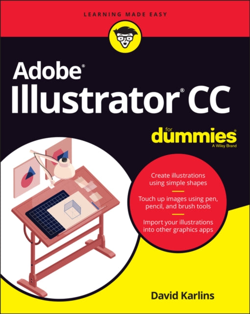 Binding: Paperback
Description: Get to know your digital drawing board Adobe Illustrator CC offers a vibrant tool for creating drawings and illustrations in a digital environment. It takes some practice to get a feel for the digital pens pencils paintbrushes and erasers though.