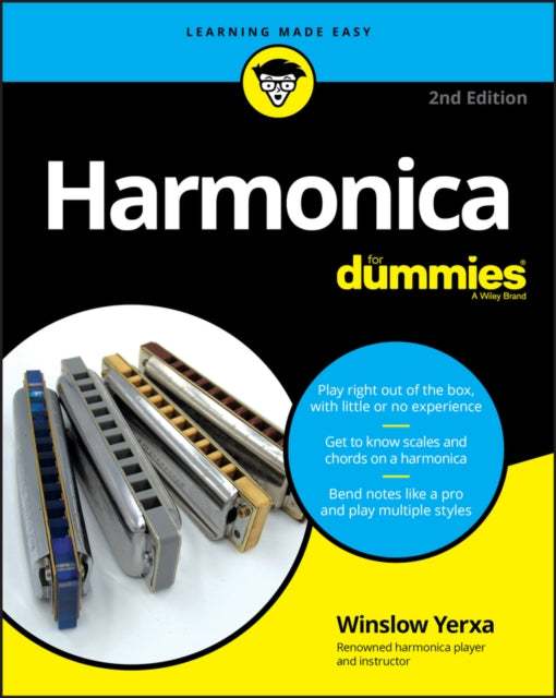Binding: Paperback
Description: Wail on your harmonica! The harmonica is one of the most popular and versatile instruments in the world. There are several reasons harmonicas are awesome you can play them anywhere they re inexpensive and you can show off in dozens of musical styles.