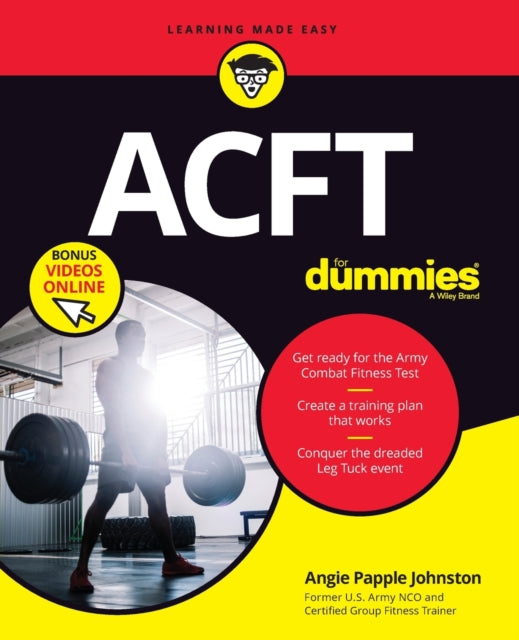 Papple Johnston Angie - Acft Army Combat Fitness Test For Dummies Book + Online Videos - Paperback