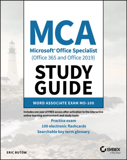 Butow Eric - Mca Microsoft Office Specialist (Office 365 And Office 2019) Study Guide Word Associate Exam Mo - 100 - Paperback