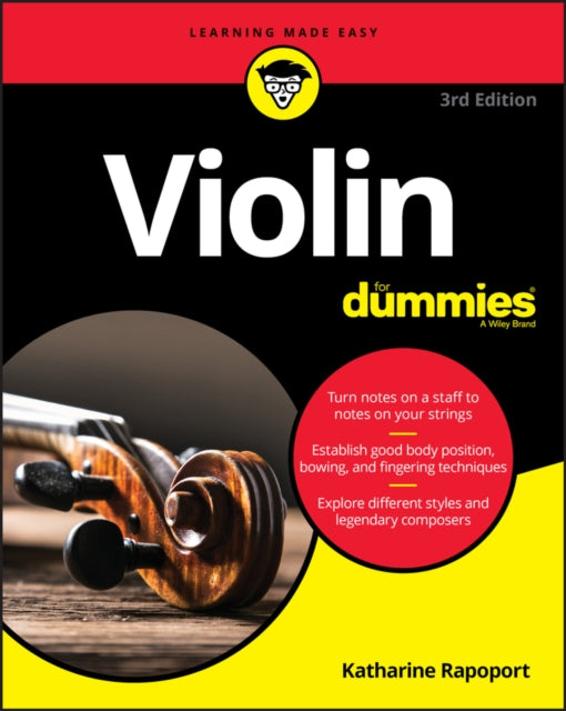 Binding: Paperback
Description: Take a (violin) bow and let your inner musician shine! You don t have to be a genius to start fiddling around! Violin For Dummies helps budding violinists of all ages begin to play.
