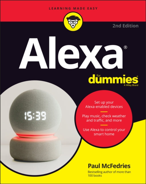 Binding: Paperback
Description: Make your every wish Alexa's command with this in - depth guide to the wildly popular Amazon smart speaker You might be thinking All I have to do is plug in my Echo device and start using it! And you d be right.