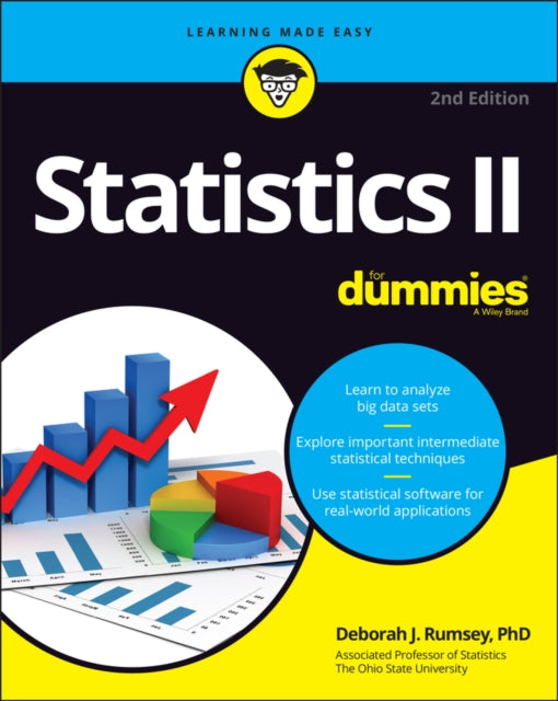 Binding: Paperback
Description: Continue your statistics journey with this all - encompassing reference Completed Statistics through standard deviations confidence intervals and hypothesis testing? Then you re ready for the next step: Statistics II.