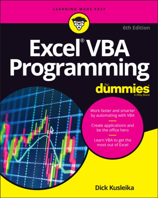 Binding: Paperback
Description: Find out what Excel is capable of with this step - by - step guide to VB a Short of changing the tires on your car Microsoft Excel can do pretty much anything. And the possibilities are even more endless when you learn to program with Excel Visual Basic for Applications (VB a).