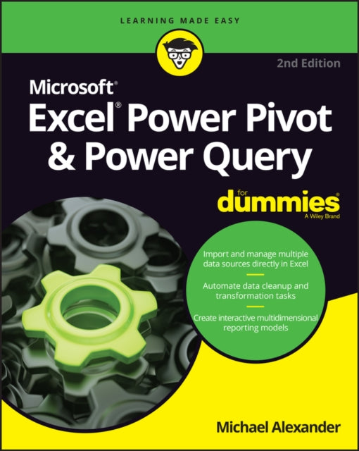 Binding: Paperback
Description: Learn to crunch huge amounts of data with Power Pivot and Power Query Do you have a ton of data you need to make sense of? Microsoft's Excel program can handle amazingly large data sets but you ll need to get familiar with Power Pivot and Power Query to get started.