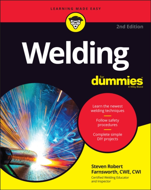 Binding: Paperback
Description: Every critical welding technique and process distilled into a one - stop accessible resource Safe and effective welding might seem like a pipe dream if you re just getting started. But with a little help from Welding For Dummies you ll be a golden arm in no time.