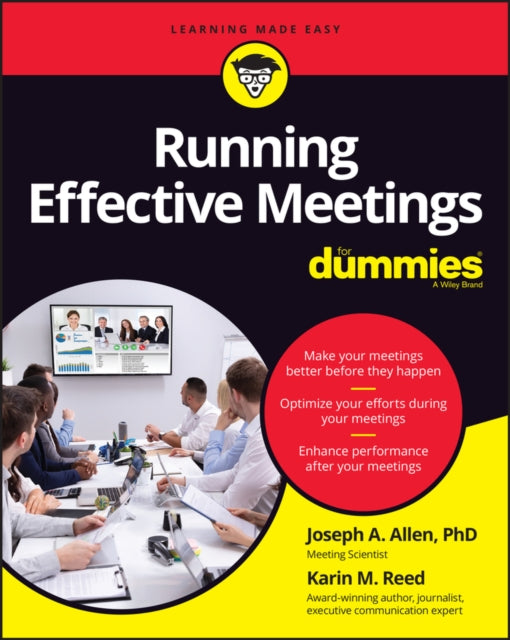 Binding: Paperback
Description: Turn meetings into the best part of your day with this actionable step - by - step guide Brainstorming meetings. Team meetings. Stakeholder meetings. Zoom meetings. Hybrid meetings. Most of us are part of more meetings than we can even count.