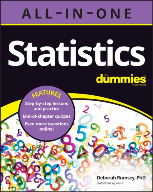 Binding: Paperback
Description: The odds - on best way to master stats. Statistics All - in - One For Dummies is packed with lessons examples and practice problems to help you slay your stats course.